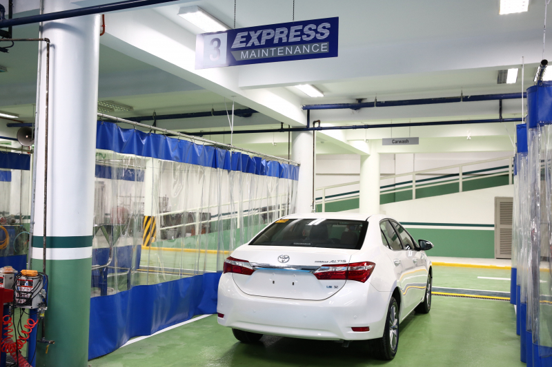 Customers get Complete Convenience at Toyota North Edsa—Service Center ...